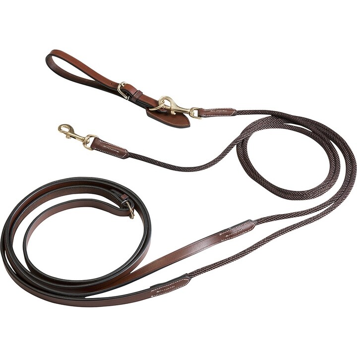SIDE REINS REDINI LATERALI IN CUOIO