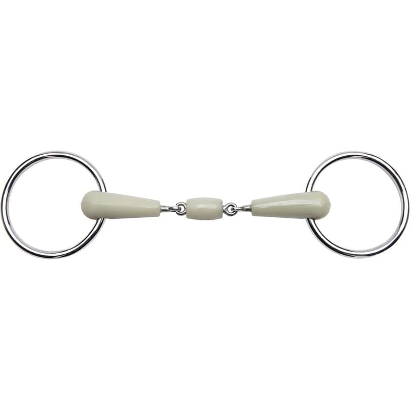 Feeling Flexi Double-jointed Ring Snaffle