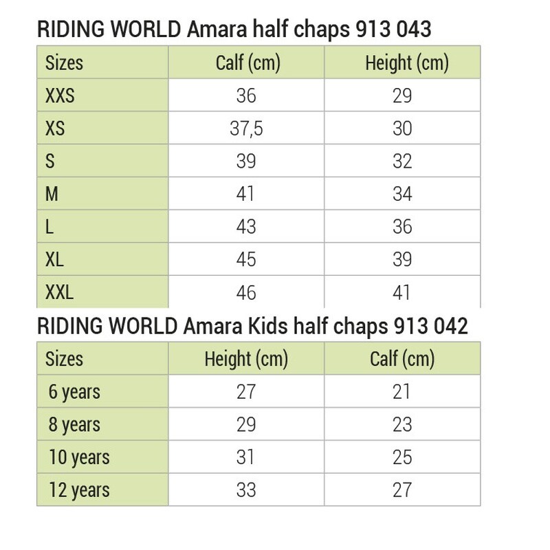 Riding World Amara Mini-Chaps