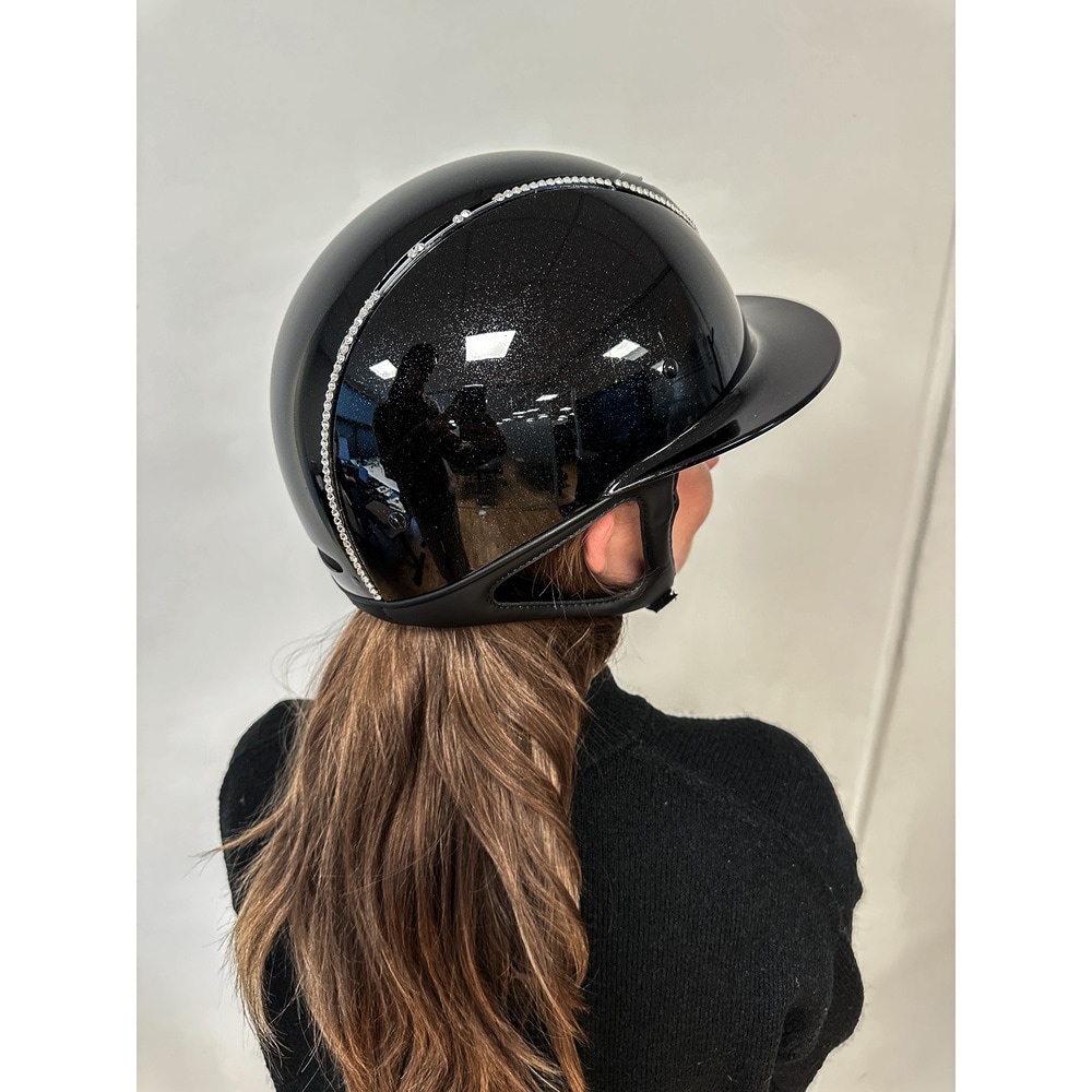 One K Avancé Lux Ridhjälm, Skimrande Effekt, Swarowski Rör