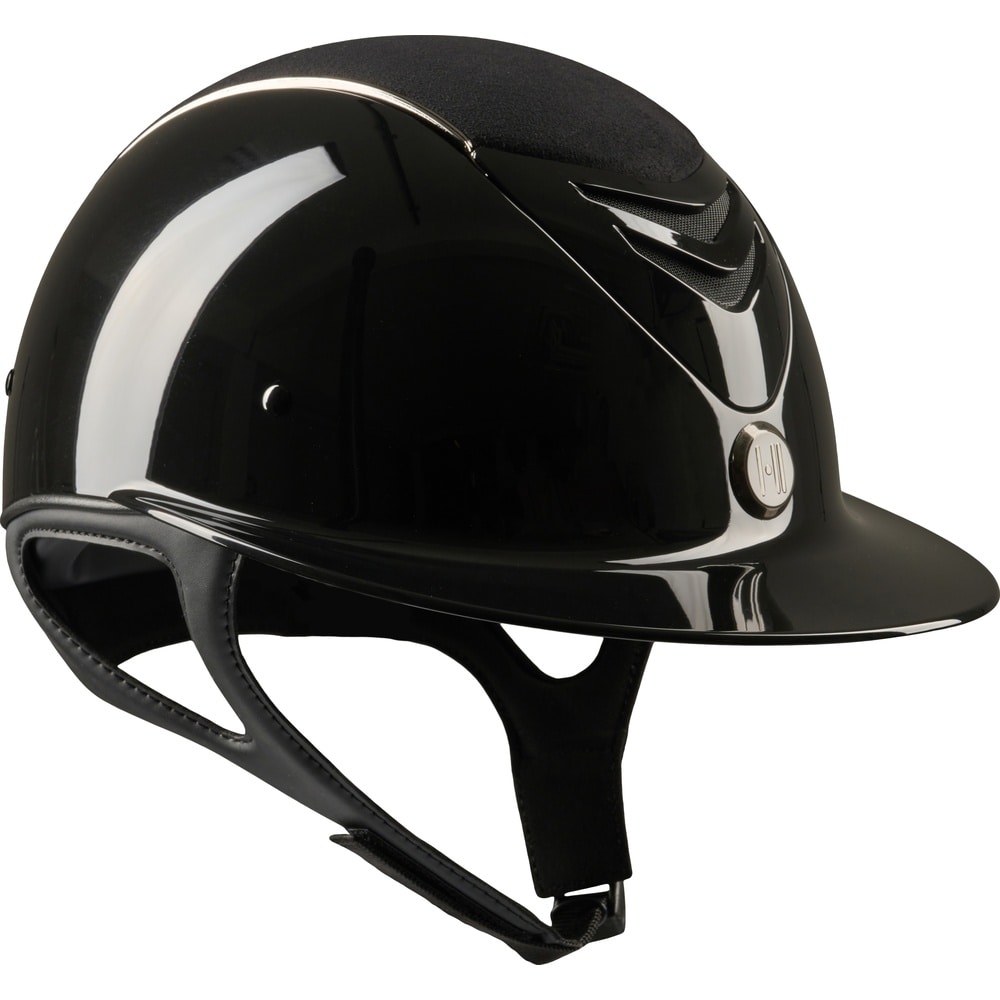 One K Avancé Riding Helmet, Chamude Top, Chrome Pipe