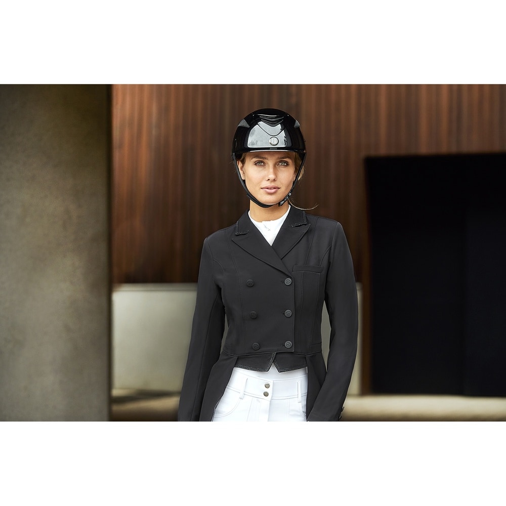 One K Avancé Riding Helmet, Glossy with Shimmer Effect
