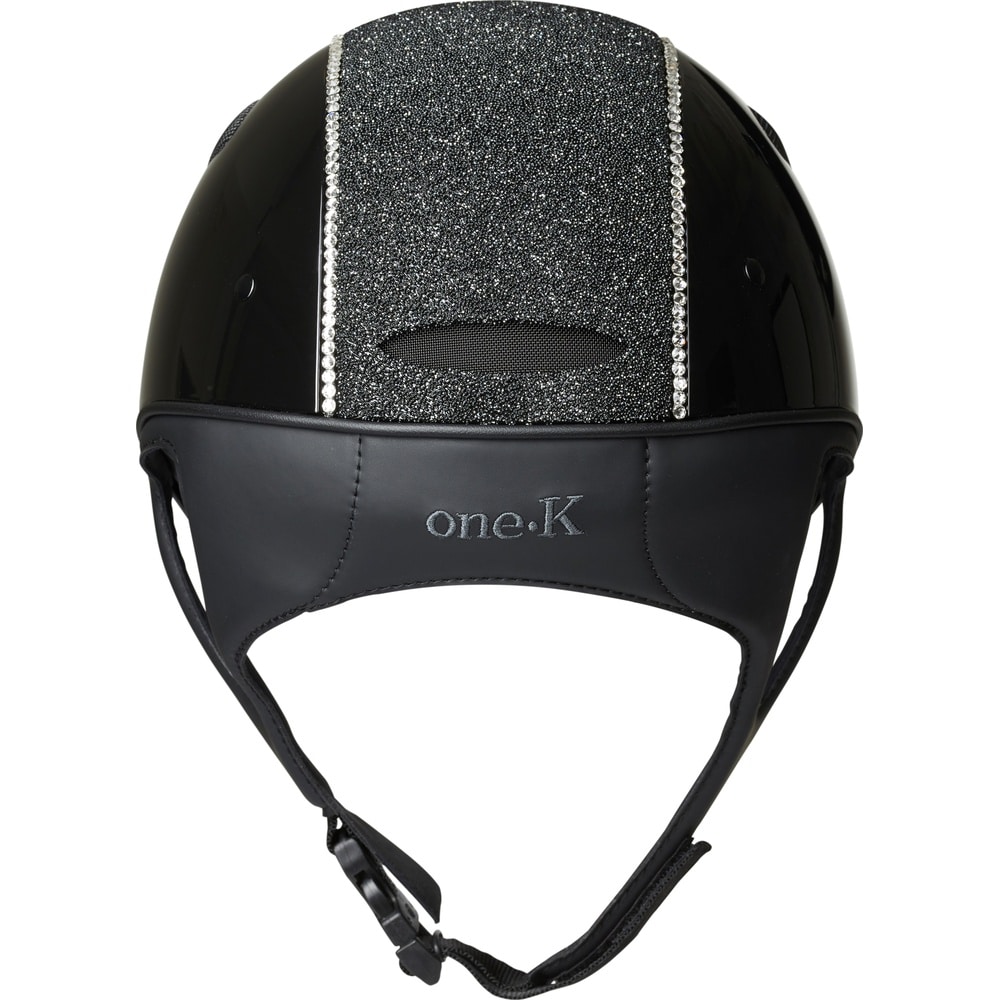 One K Defender Pro Ridhjälm, Glitter Topp, Swarowski Pipe
