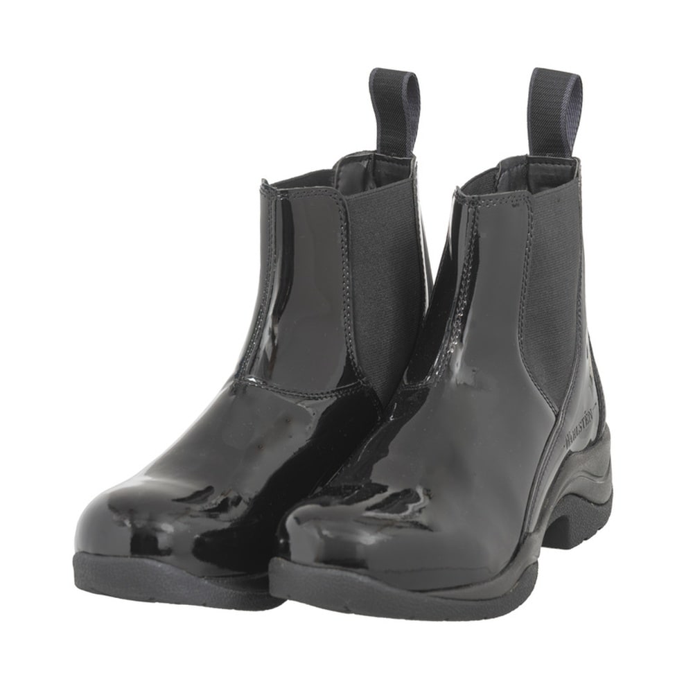 Wahlsten Vinny Jodhpur Stiefel, Schwarz Glänzendes Leder