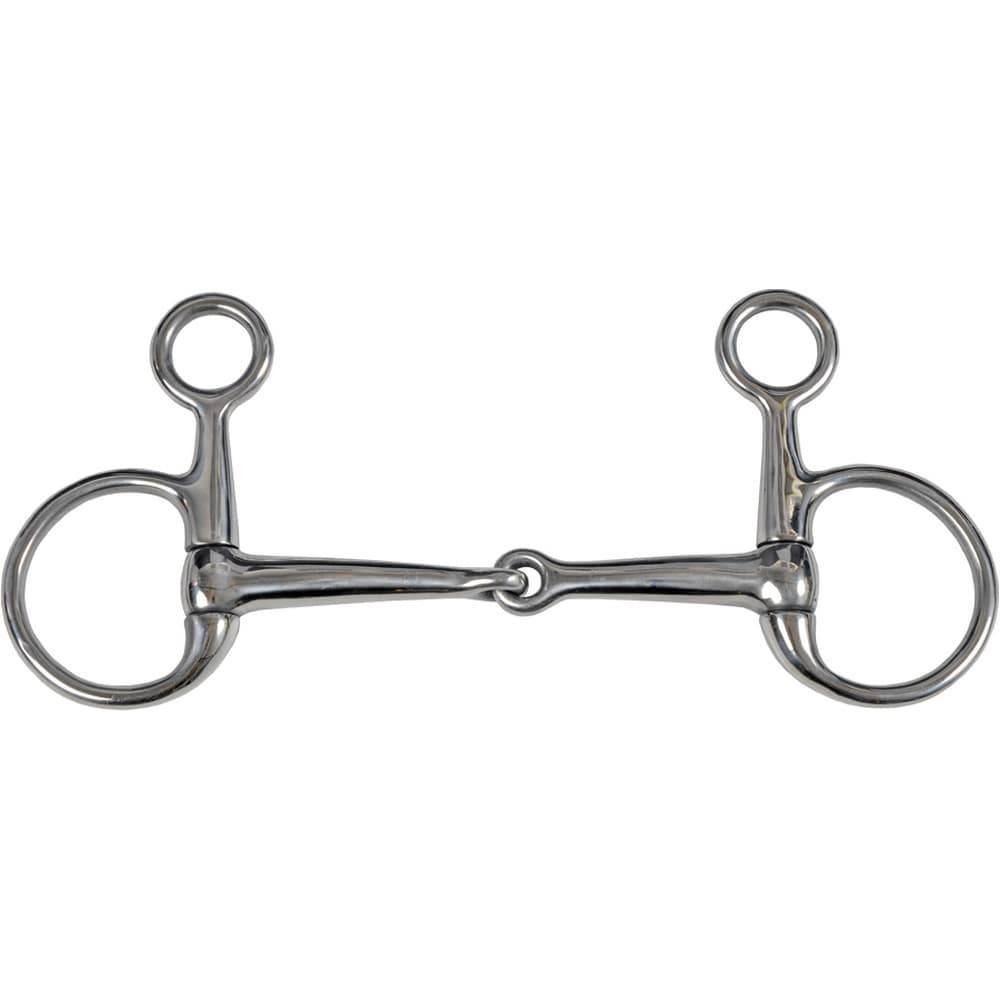 HorseGuard Half Cheek Snaffle Bit, 13 mm