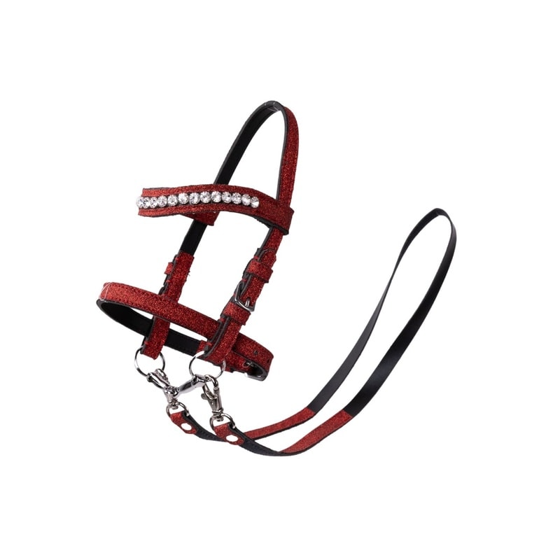 My Hobby Horse Hodelag, rød glitter