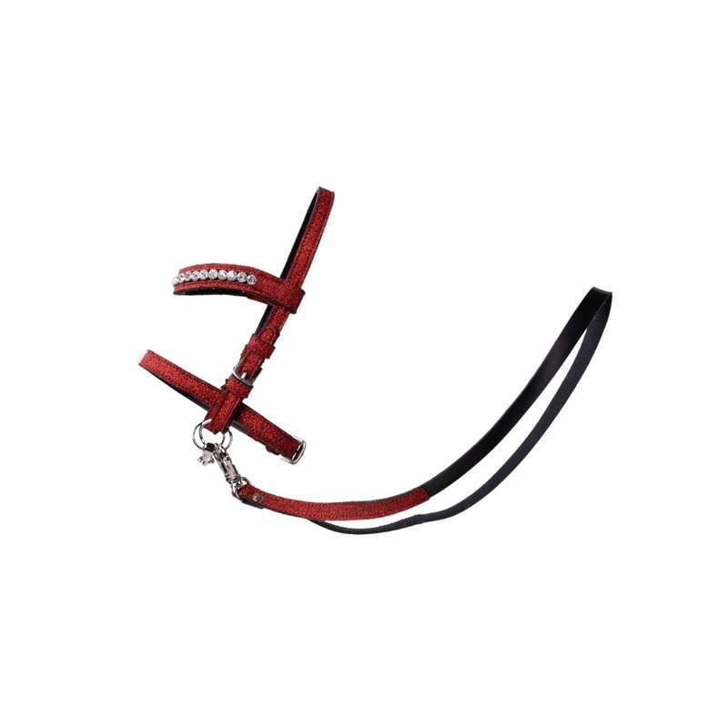 My Hobby Horse Hodelag, rød glitter