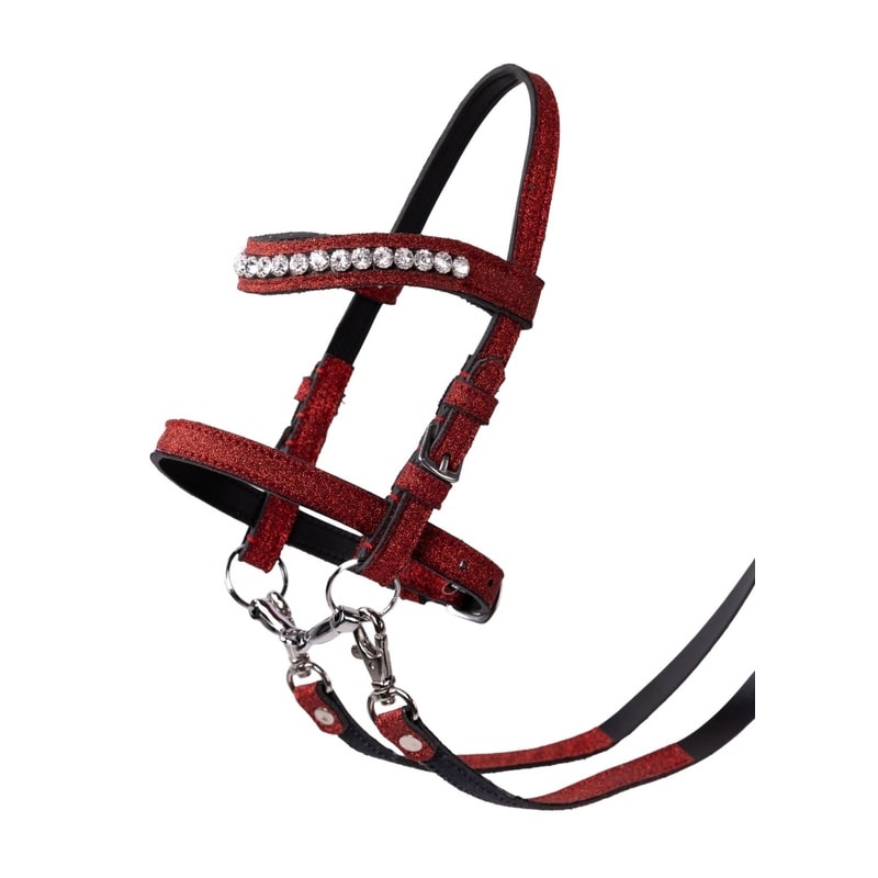 My Hobby Horse Hodelag, rød glitter