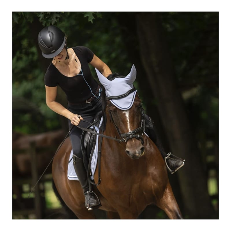 Lami-cell Luc Mips Reithelm, Mattschwarz, S/m 52-56 Cm