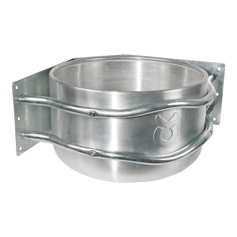 Feed Trough aluminium, round,