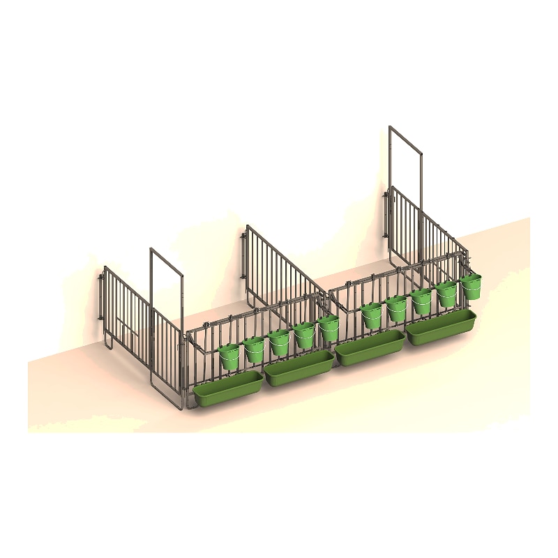Feed Trough long, 42 litre,