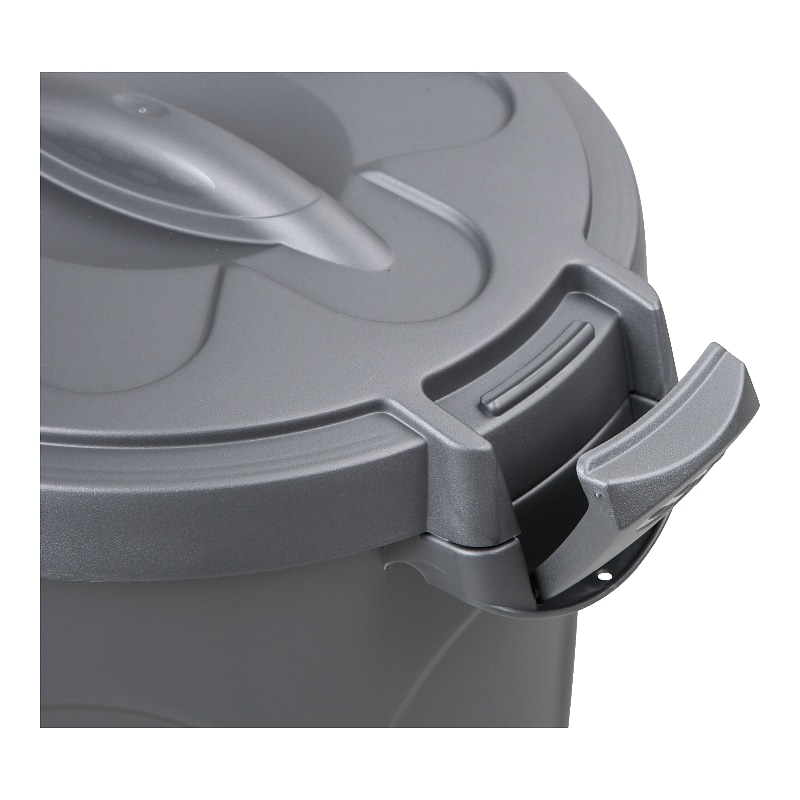 Futtertonne Jerry 8 kg, 23 l, 37x32x46cm, grau