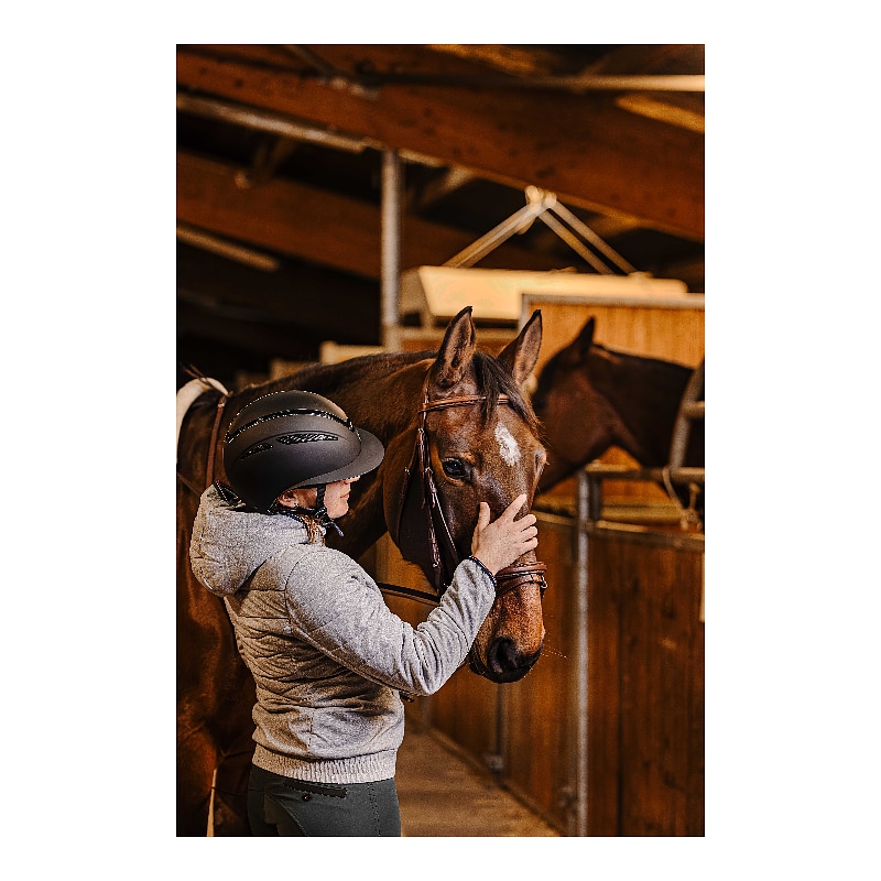 EQUITHEME - Agris - Casque, large visière