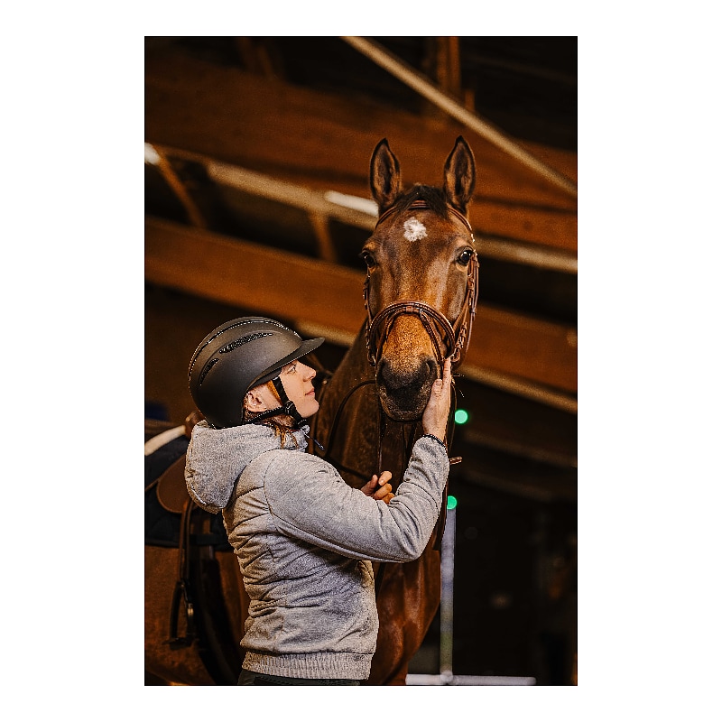 EQUITHEME - Agris - Casque, large visière