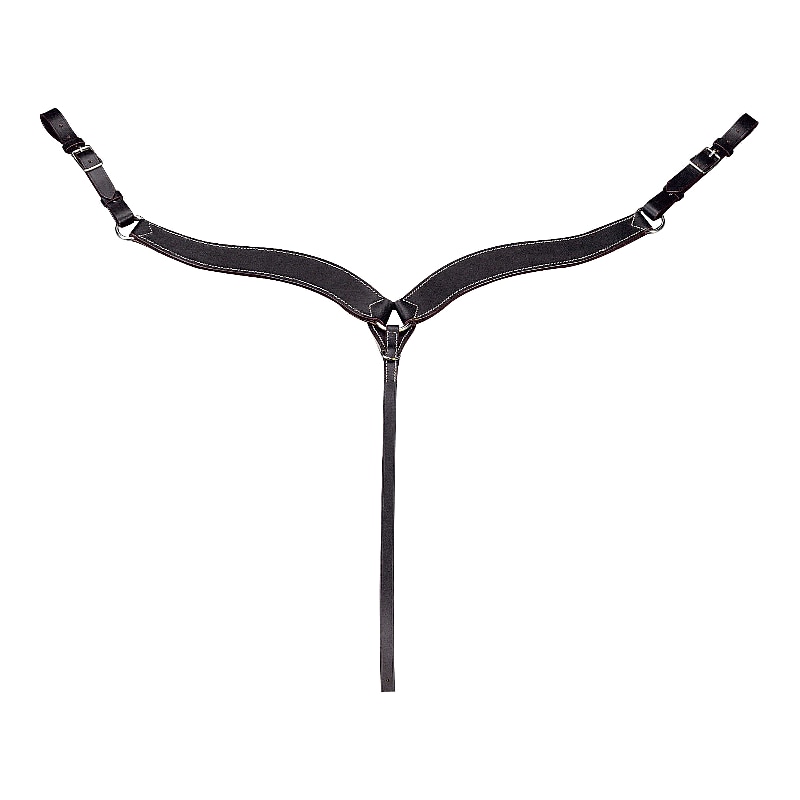WESTRIDE Topstitched western hunting collar