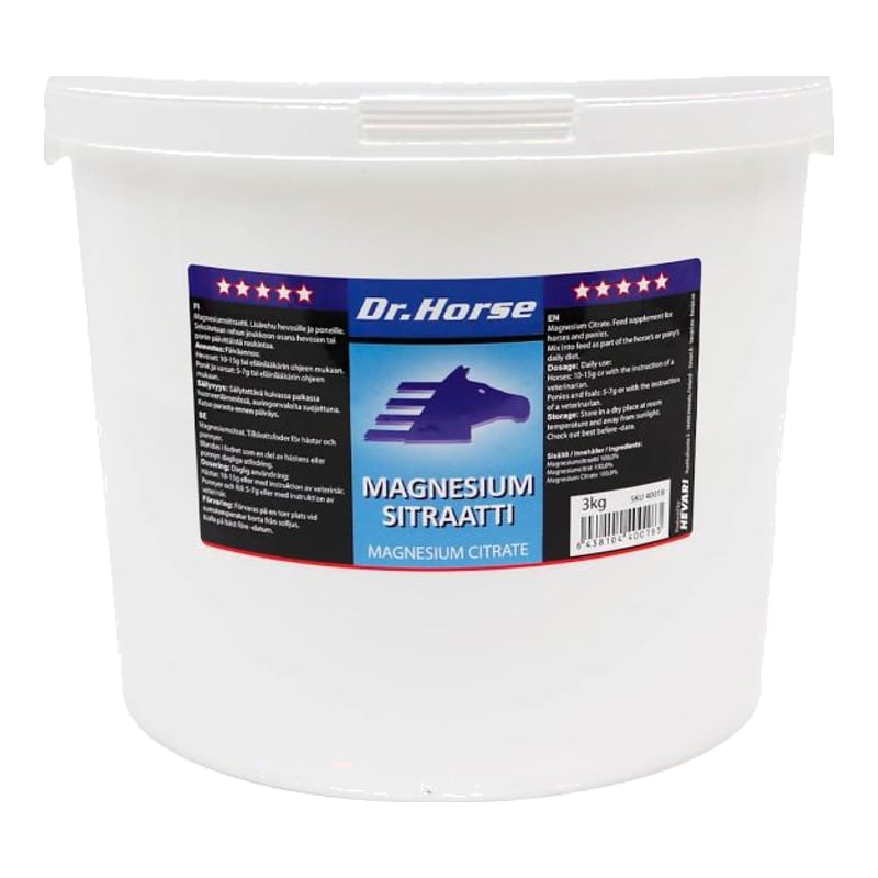 Dr. Horse Magnesium citrate 3 kg