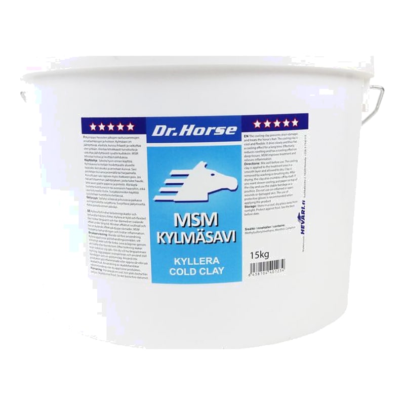 Dr. Horse MSM-leire 15 kg