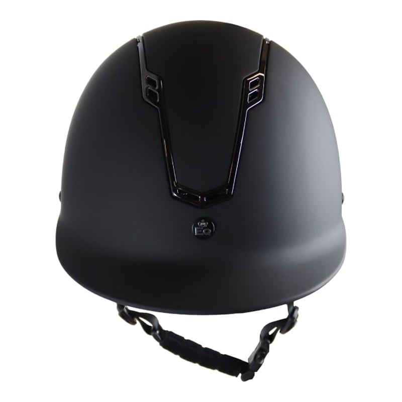 Equitare Matt Black E06 ridehjelm