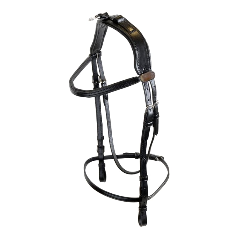 GP-Tack Bridle with anatomic neckpiece