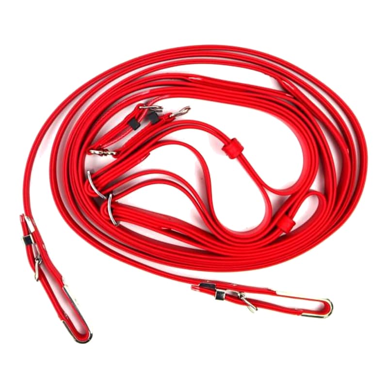 Star Tack Beta pony reins with handholds