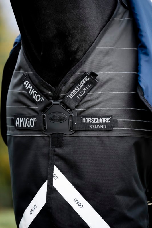 Horseware Amigo 1200D FieldSafe Reflectech Plus Couverture Extérieure 0g