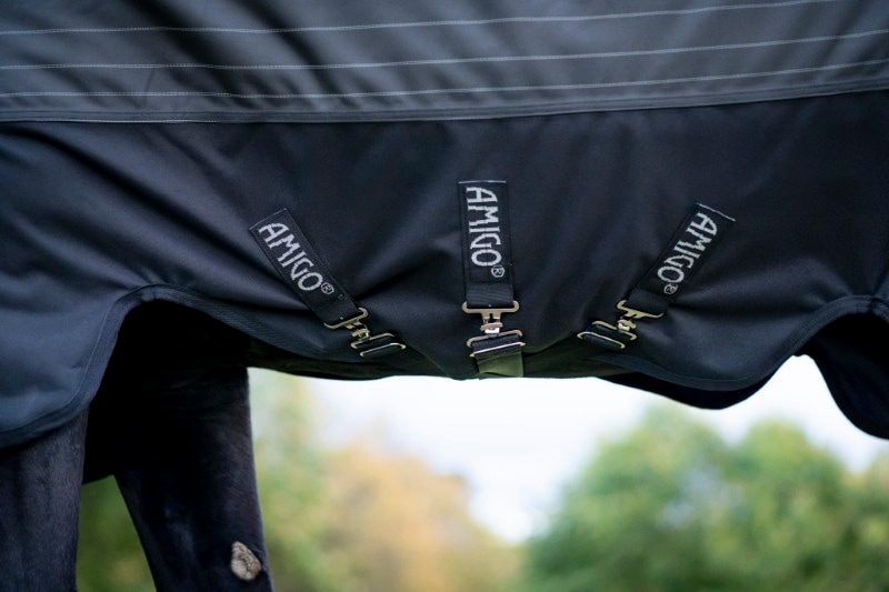 Horseware Amigo 1200D FieldSafe Reflectech Plus Couverture Extérieure 0g