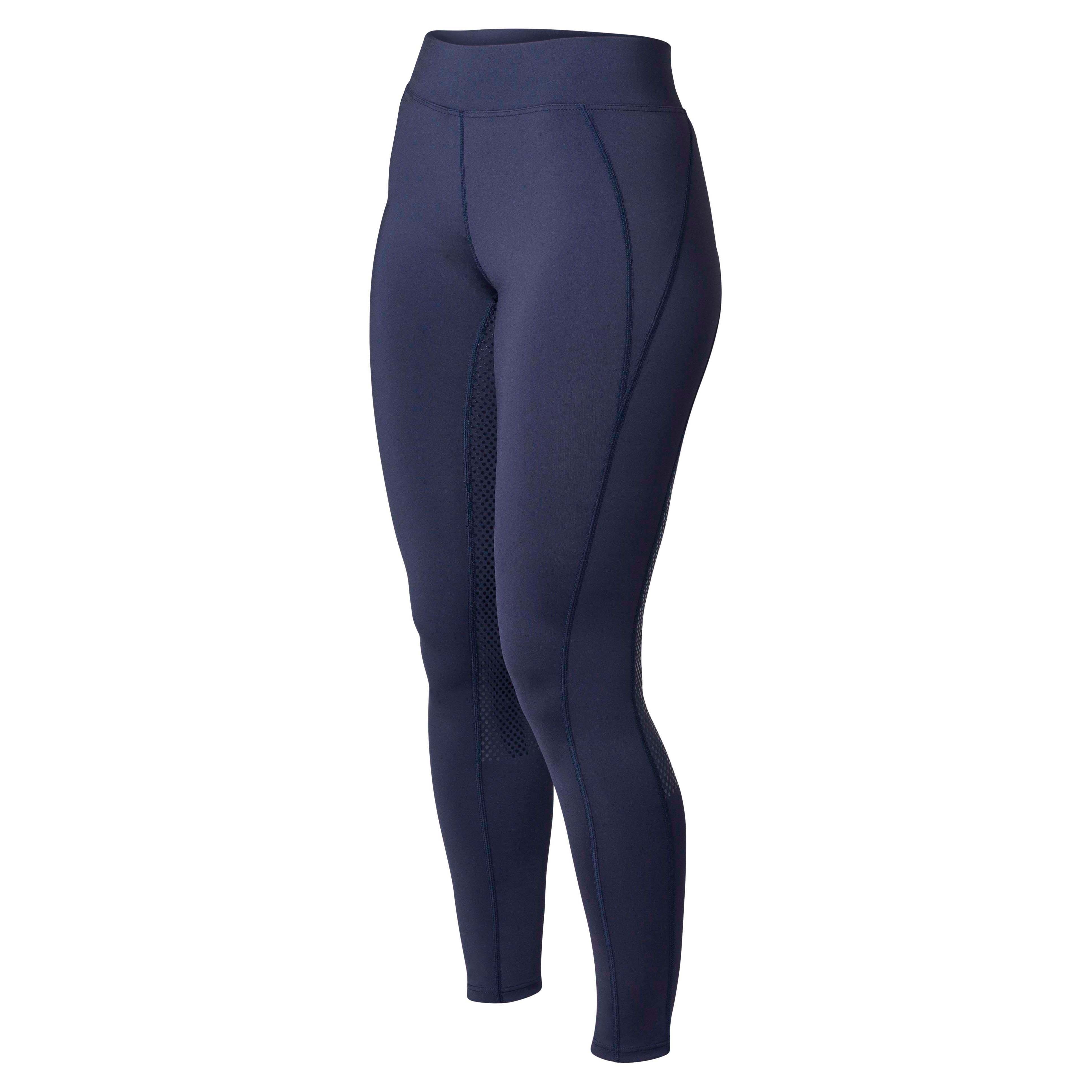 Horseware Signature Womens Pants Riding Tights Navy All Sizes 