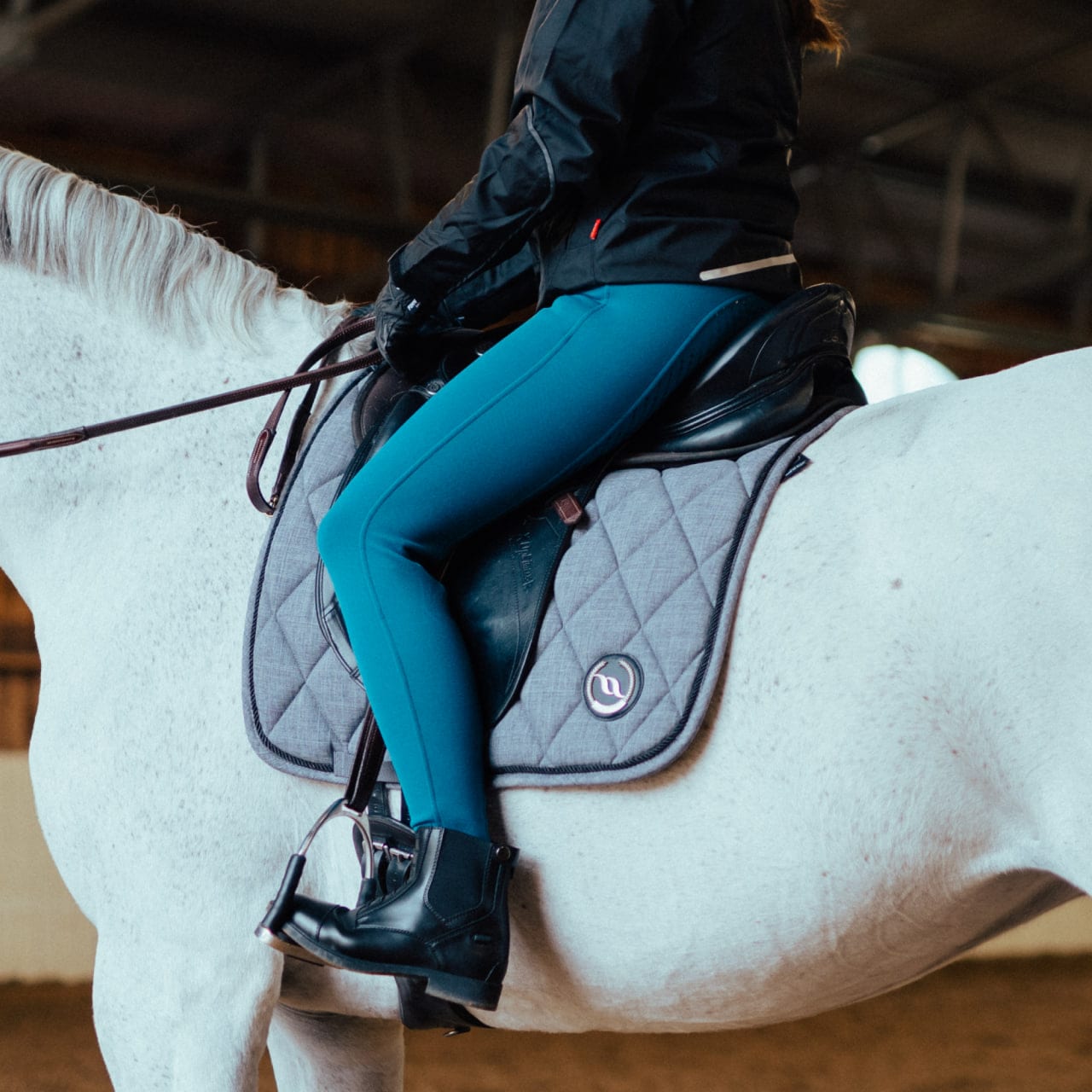 Equestrian Essentials Alaska  termo-ridebukser med silikone, damer
