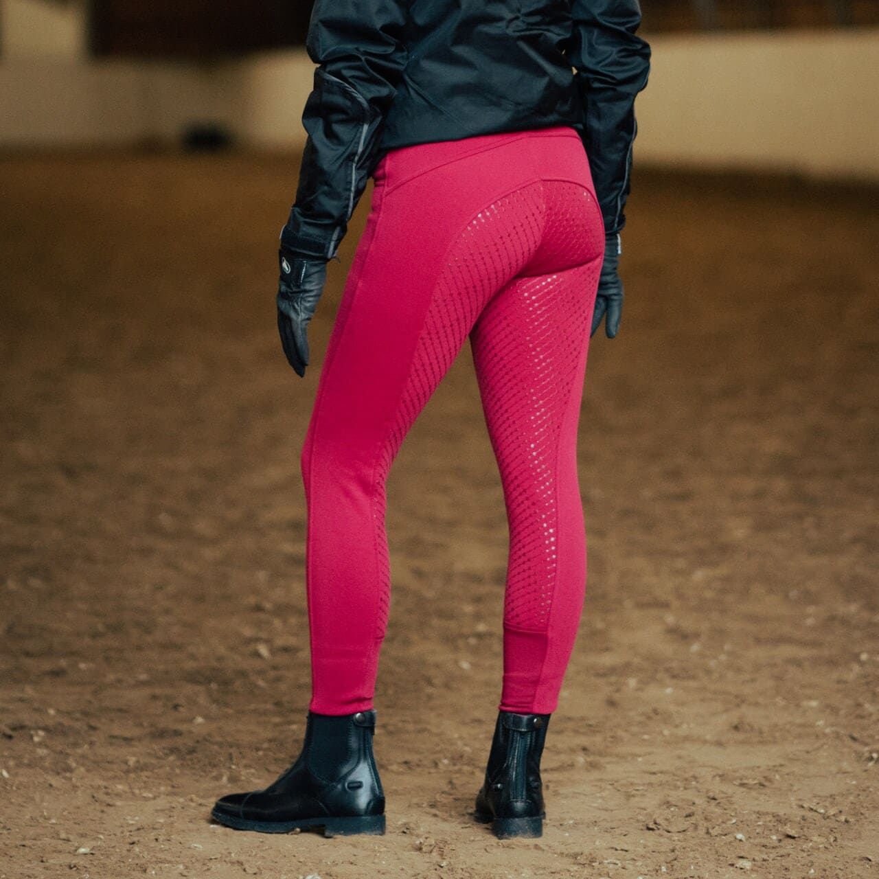 Pantalon d'équitation Thermique Silicone Fond intégral Equestrian Essentials Alaska, femme