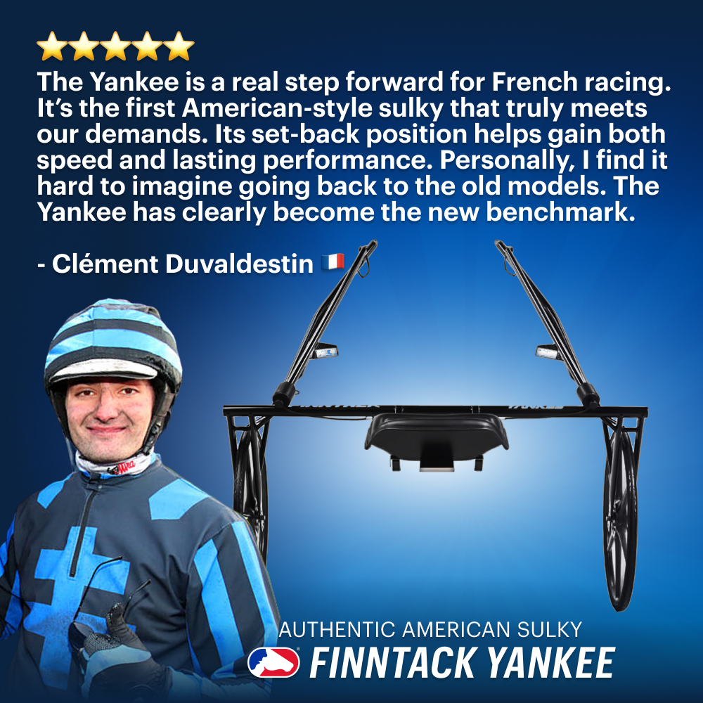 Finntack Yankee Sulky, sans roues (*Délai de livraison)