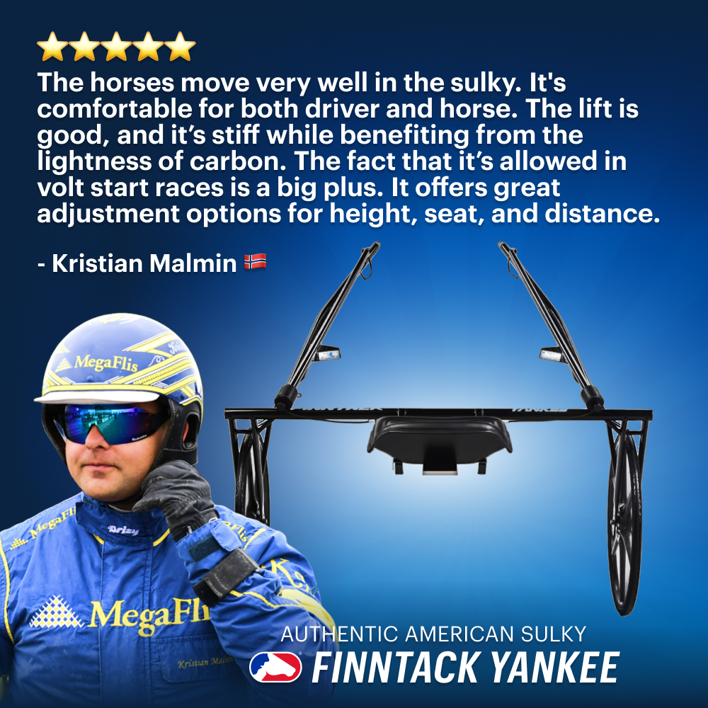 Finntack Yankee Sulky, sans roues (*Délai de livraison)