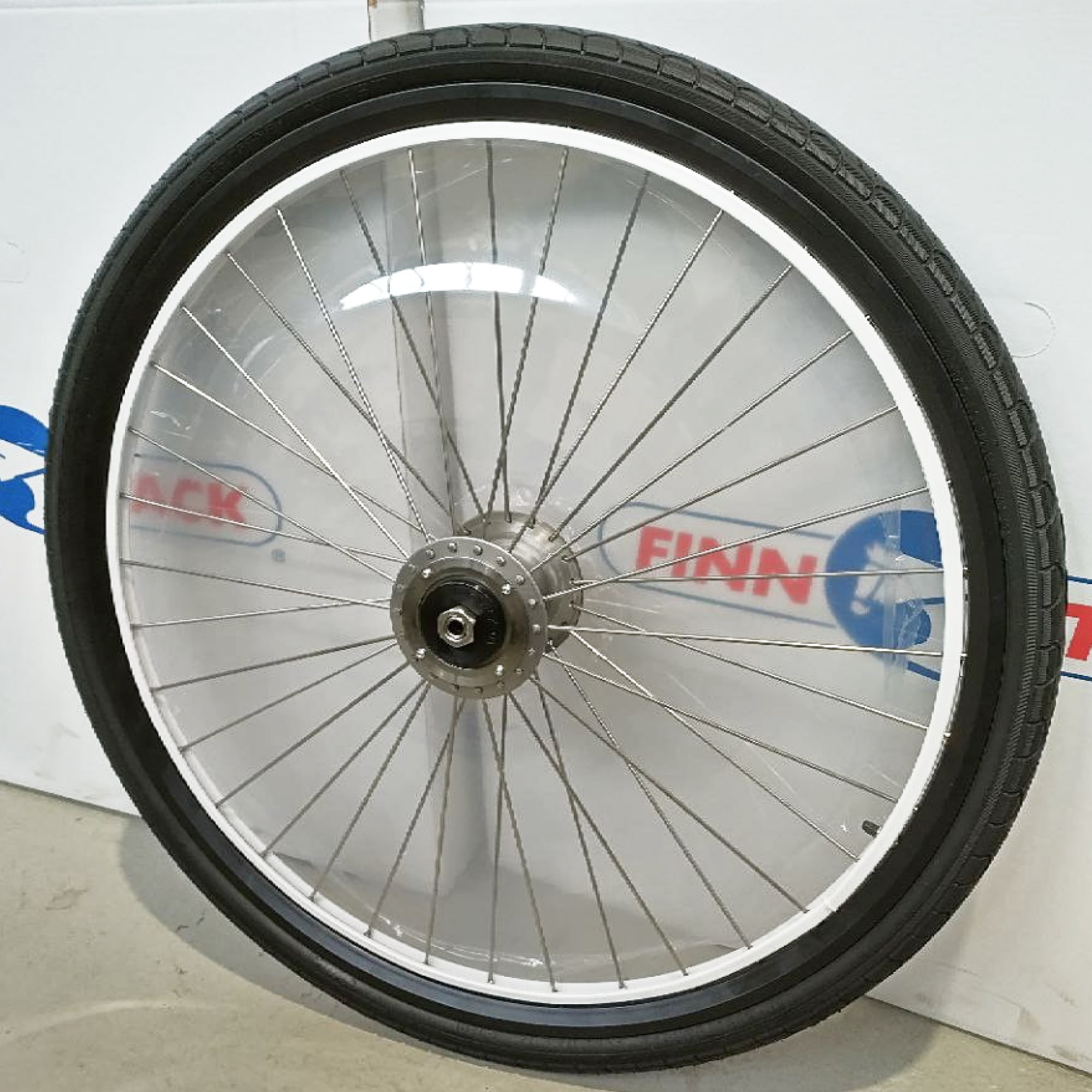 Finntack Sulky hjul 28" m/ PVC dæksler (sælges i par)