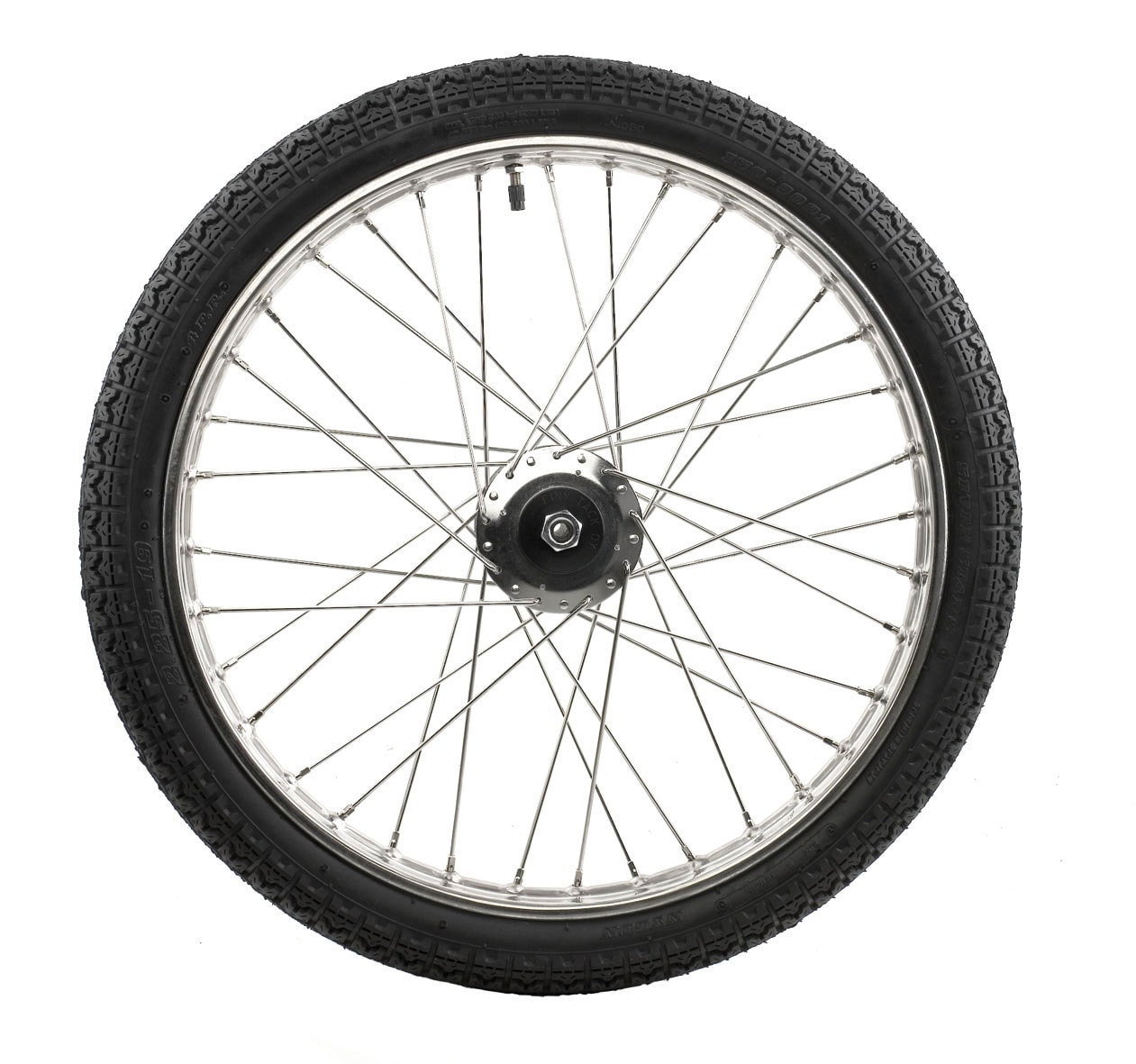 Speedcart Rad Lux, Edelstahl, 19’’x2,25 (Wird pro Stück verkauft)
