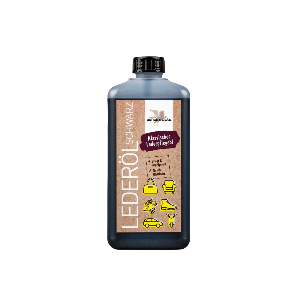 Olio per Cuoio Nero Bense & Eicke, 500 ml