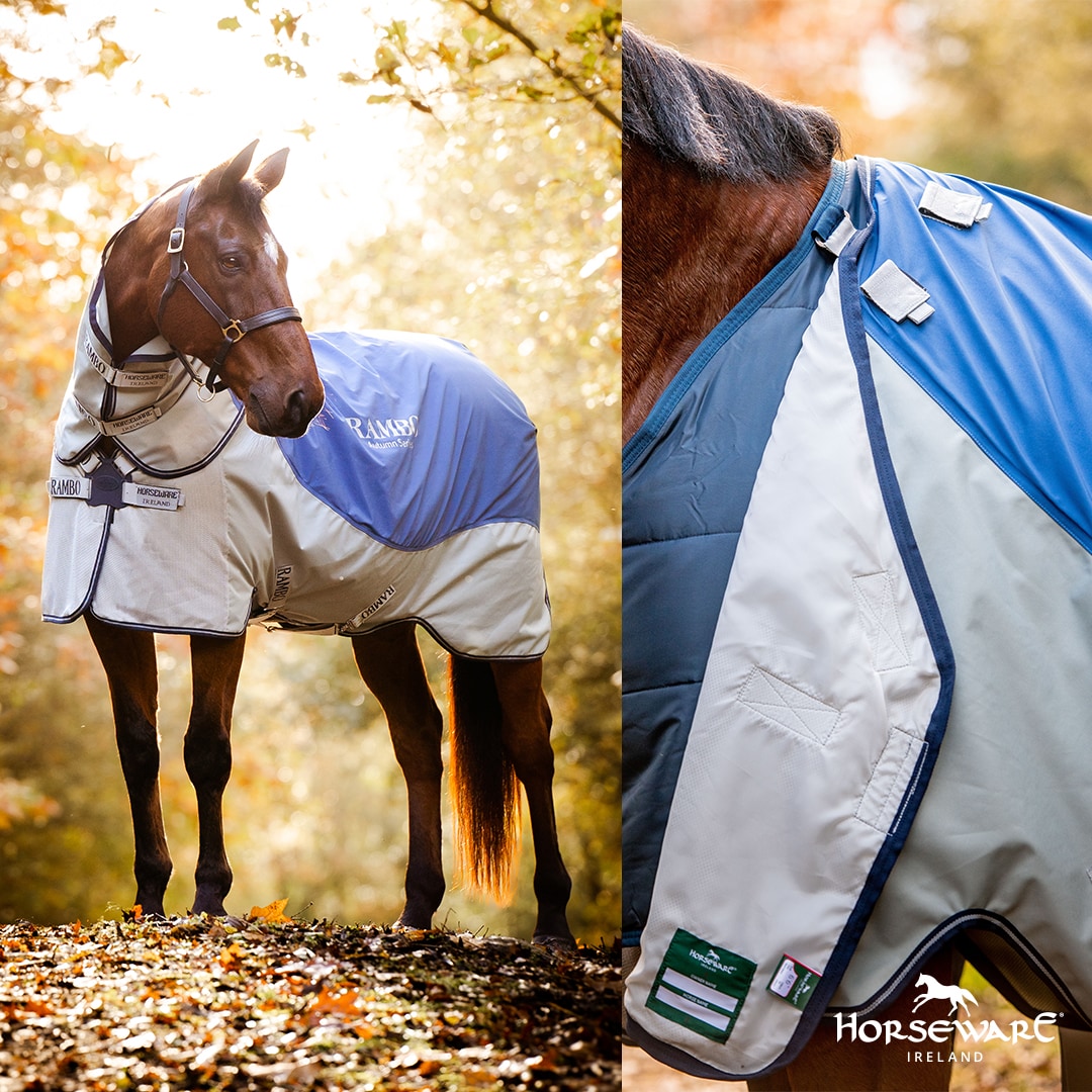 Horseware Rambo® syysmallisto Turnout (0g Outer with 100g Liner)