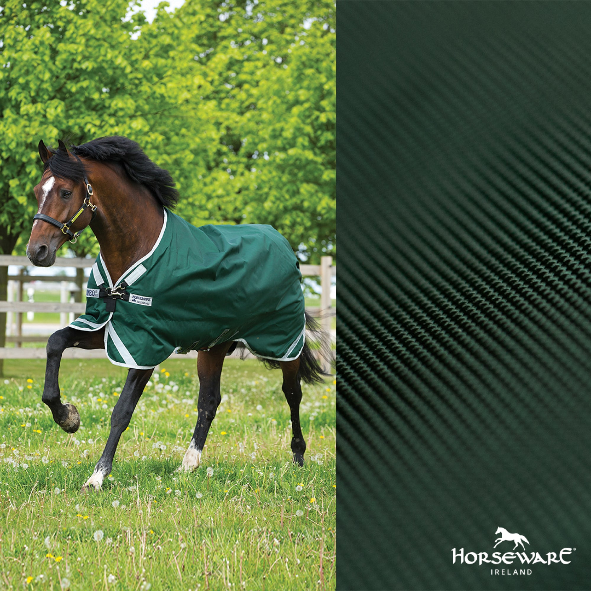 Horseware Rambo Original Turnout with Leg Arches, 0g