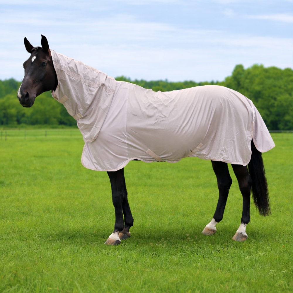Equestrian Essentials Fluedekken med integrert hals