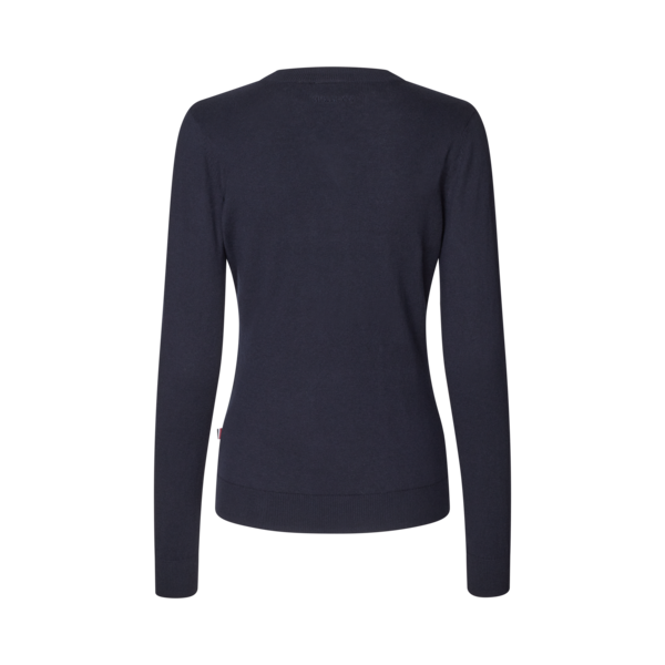 Klassischer Damen V-Ausschnitt Pullover