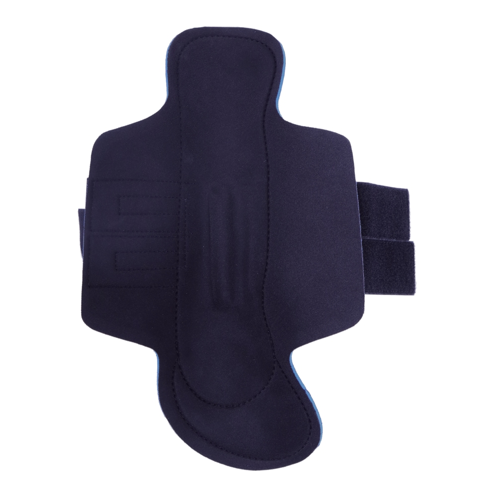 Racing Essentials, Pro achterbeenbeschermers EVA blauw, met Speedy Cut